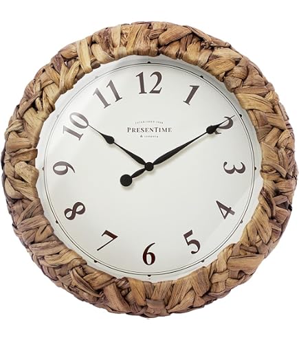 Amazon.com: La Crosse Clock 433-3836 14-inch Rowan Indoor/Outdoor